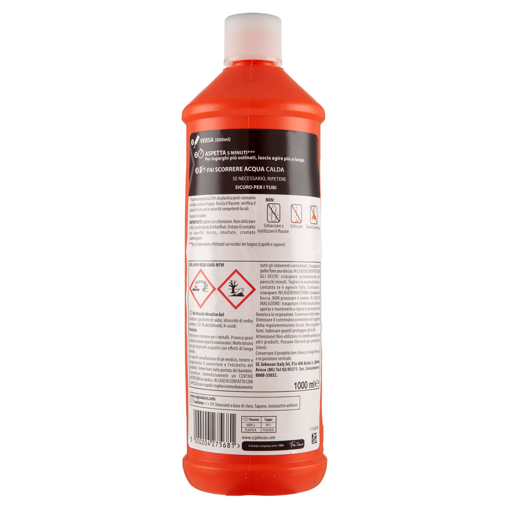 DISGORGANTE MR MUSCOLO IDRAULICO GEL L 1 - 1