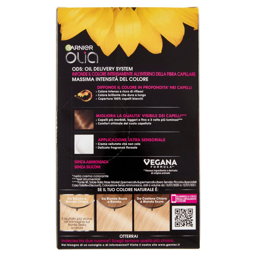 COLORAZIONE GARNIER OLIA IT 93 GOLDLIGHT BLOND PZ.1 - 1