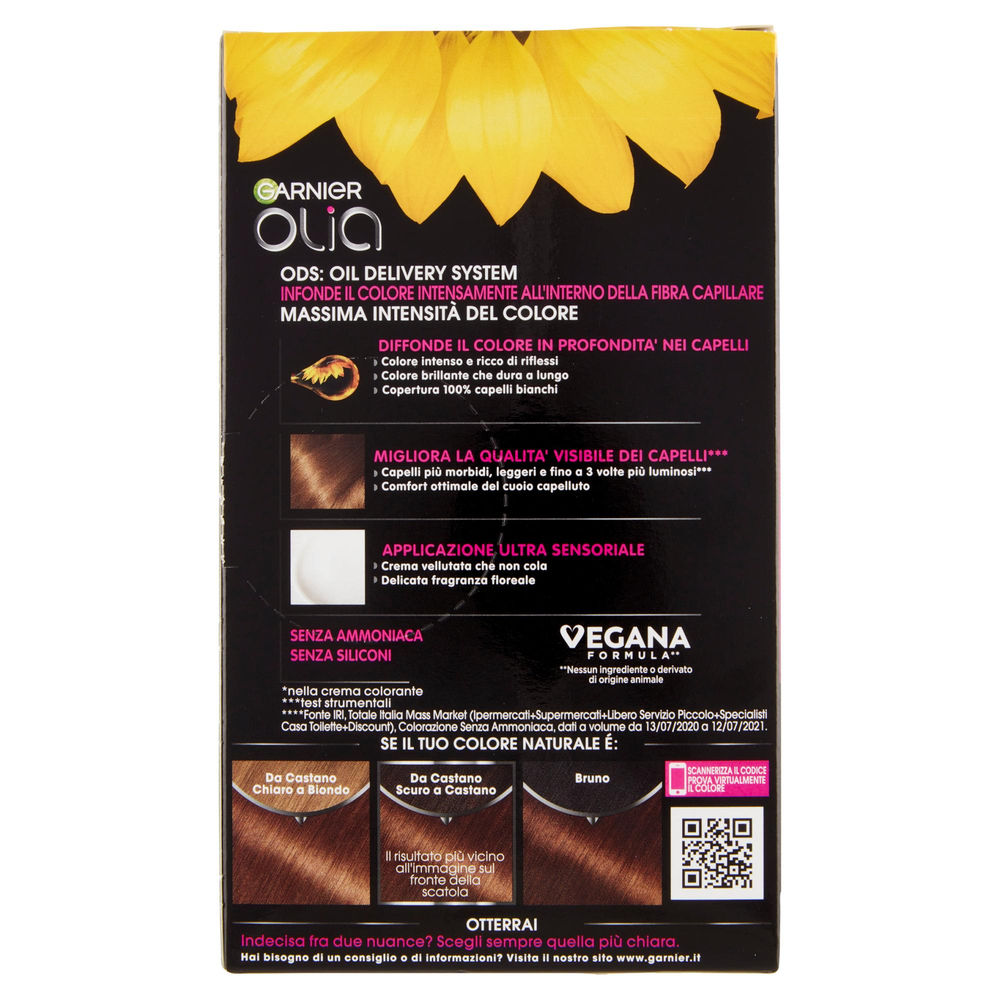 COLORAZIONE GARNIER OLIA IT 53 GOLDEN BROWN PZ.1 - 1