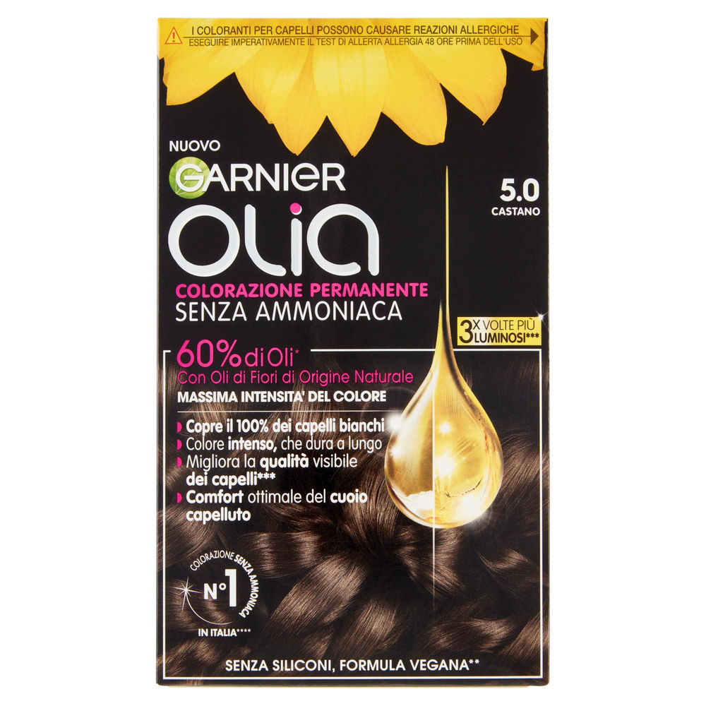 Colorazione garnier olia it 50 brown pz.1