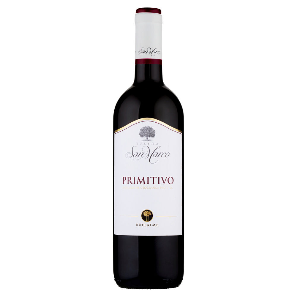 VINO PRIMITIVO IGP SALENTO ROSSO TENUTA SAN MARCO 75CL - 0