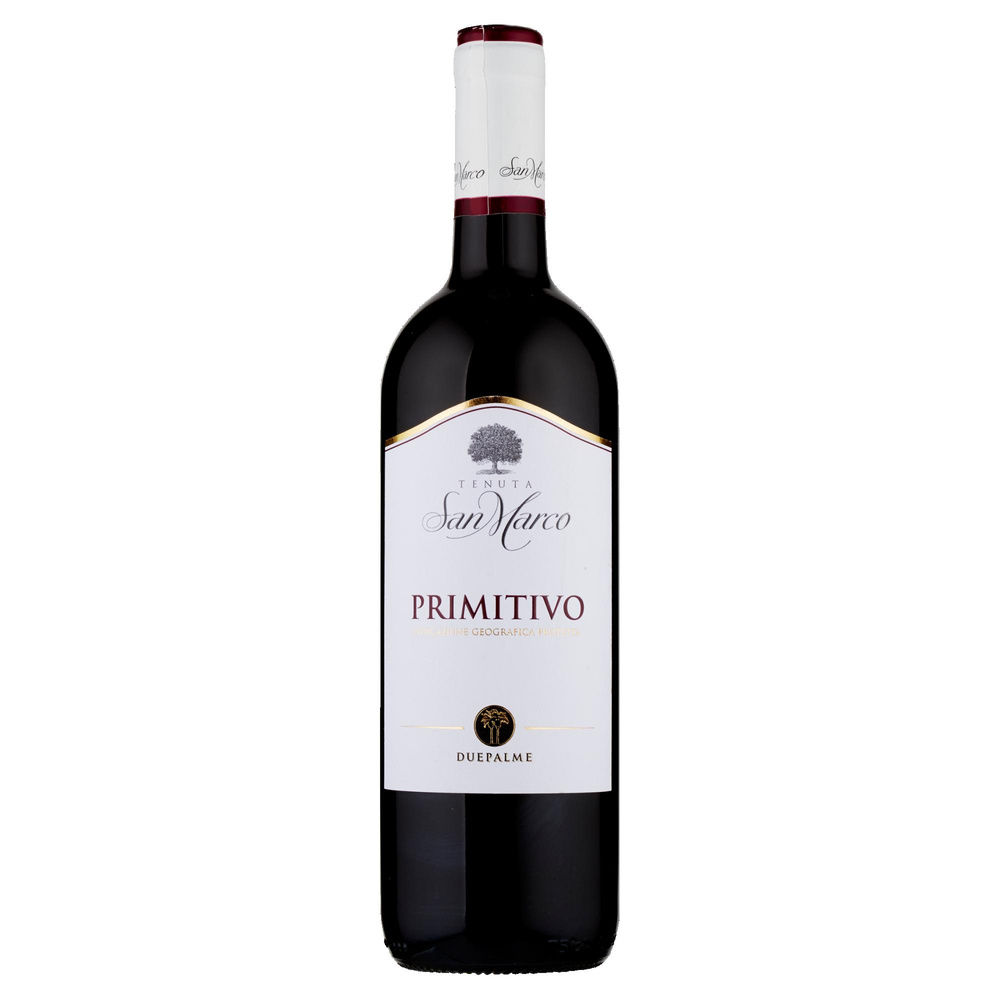 VINO PRIMITIVO IGP SALENTO ROSSO TENUTA SAN MARCO 75CL - 2
