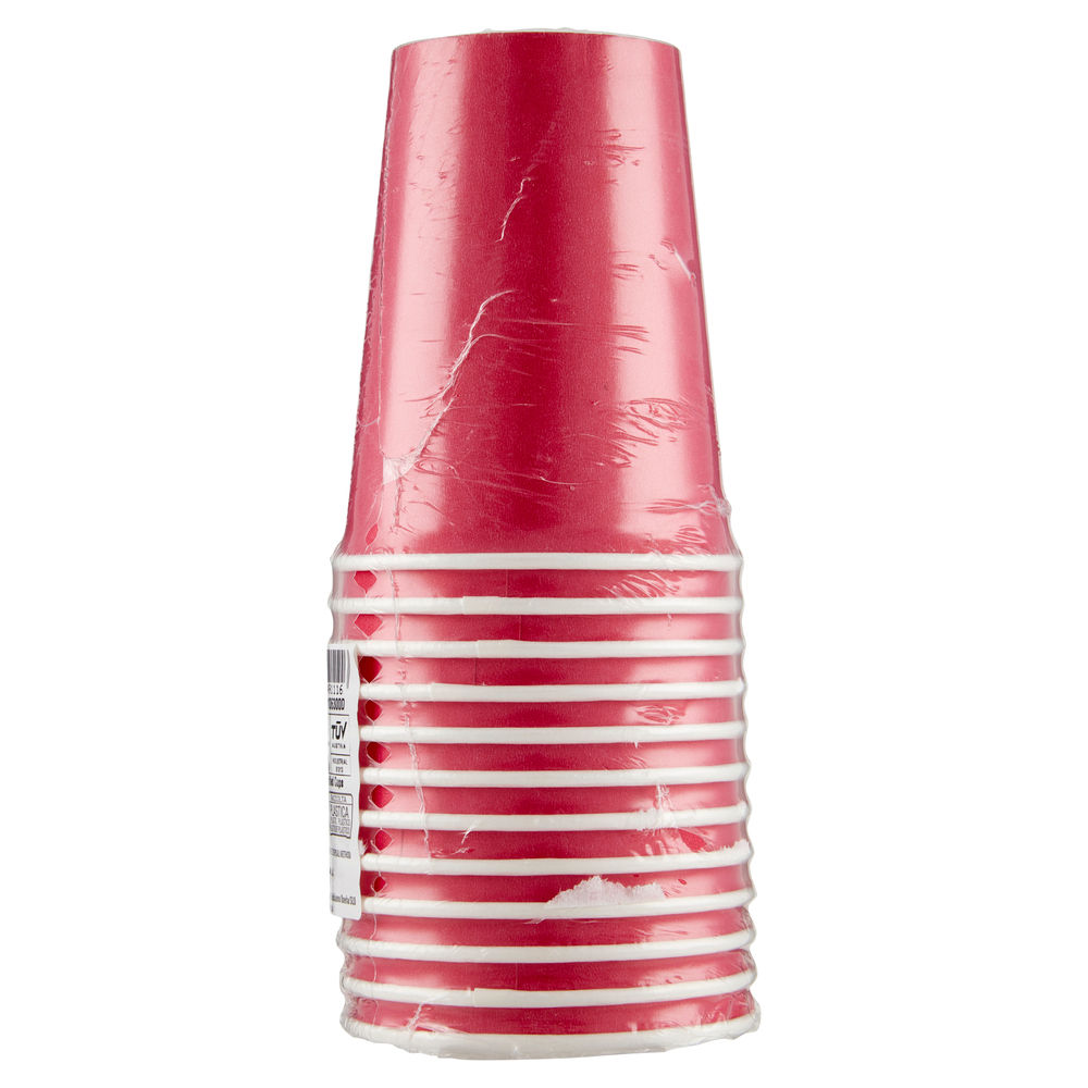 BICCHIERI CARTONCINO 200 ML FUCSIA SMART PZ 12 - 1