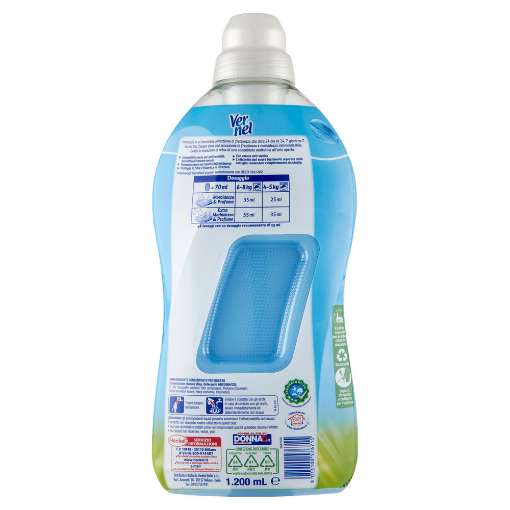 AMMORBIDENTE CONCENTRATO VERNEL BLUE OXYGEN 48LAV L 1,2 - 1