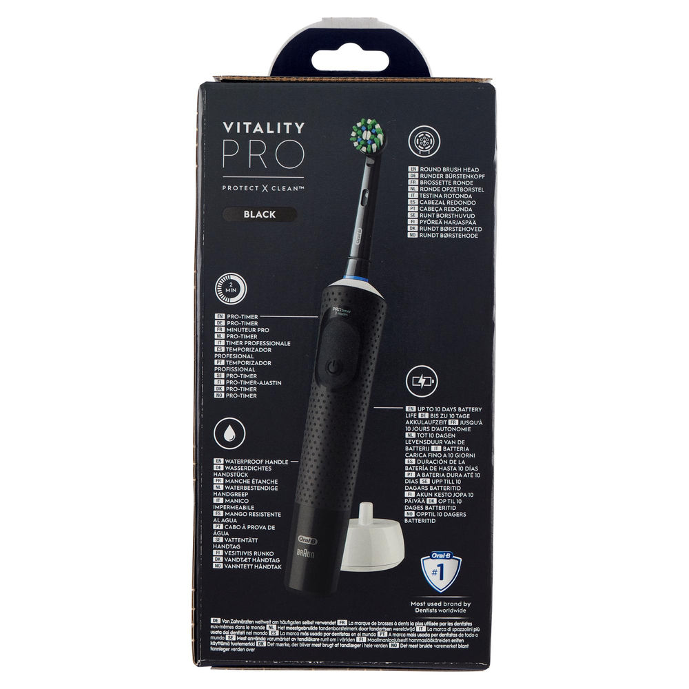 SPAZZOLINO ELETTRICO ORAL-B VITALITY PRO BLACK PZ.1 - 1