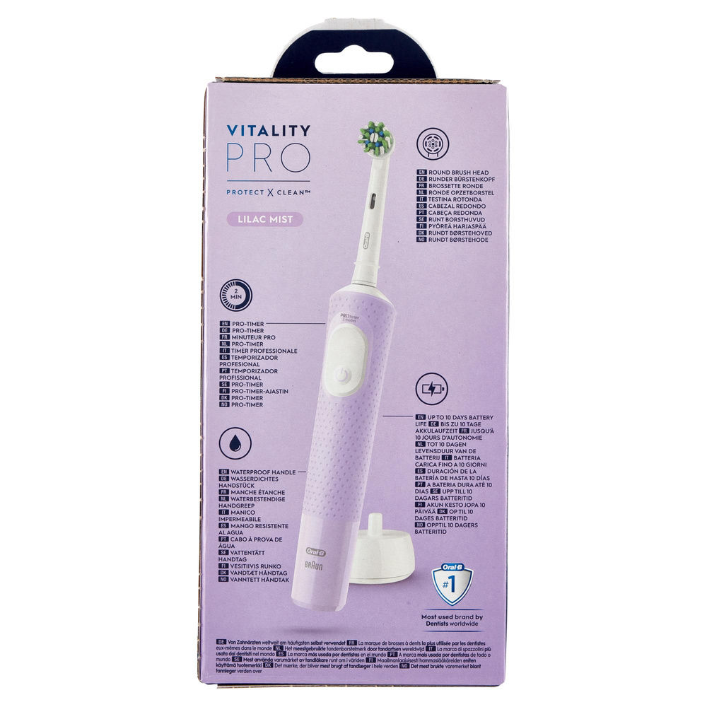 SPAZZOLINO ELETTRICO ORAL-B VITALITY PRO LILLA PZ.1 - 1