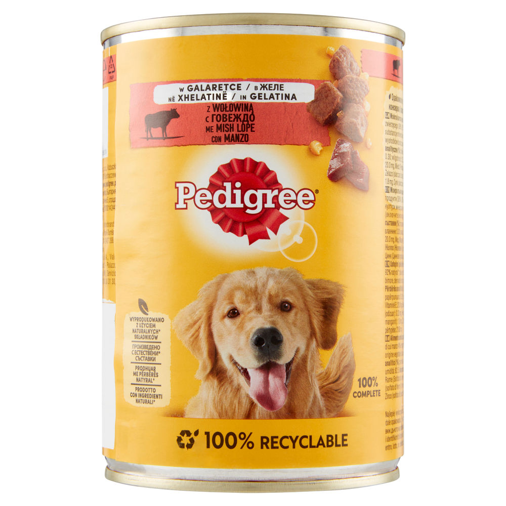 PEDIGREE CUSINE GELATINA CON MANZO LATTA G 400 - 0