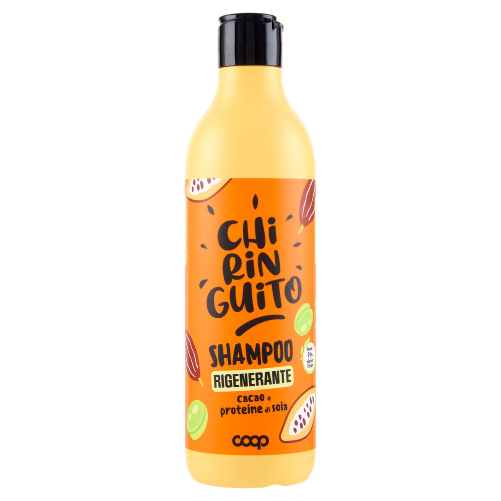 SHAMPOO RIGENERANTE CACAO E PROTEINE DI SOIA CHIRINGUITO COOP ML 300 - 0