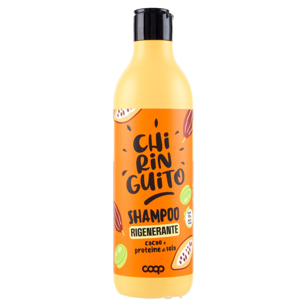 SHAMPOO RIGENERANTE CACAO E PROTEINE DI SOIA CHIRINGUITO COOP ML 300 - 13