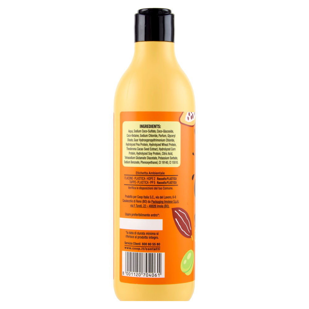 SHAMPOO RIGENERANTE CACAO E PROTEINE DI SOIA CHIRINGUITO COOP ML 300 - 14