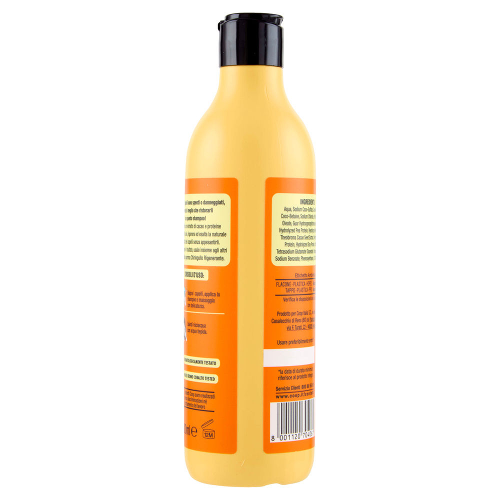SHAMPOO RIGENERANTE CACAO E PROTEINE DI SOIA CHIRINGUITO COOP ML 300 - 15
