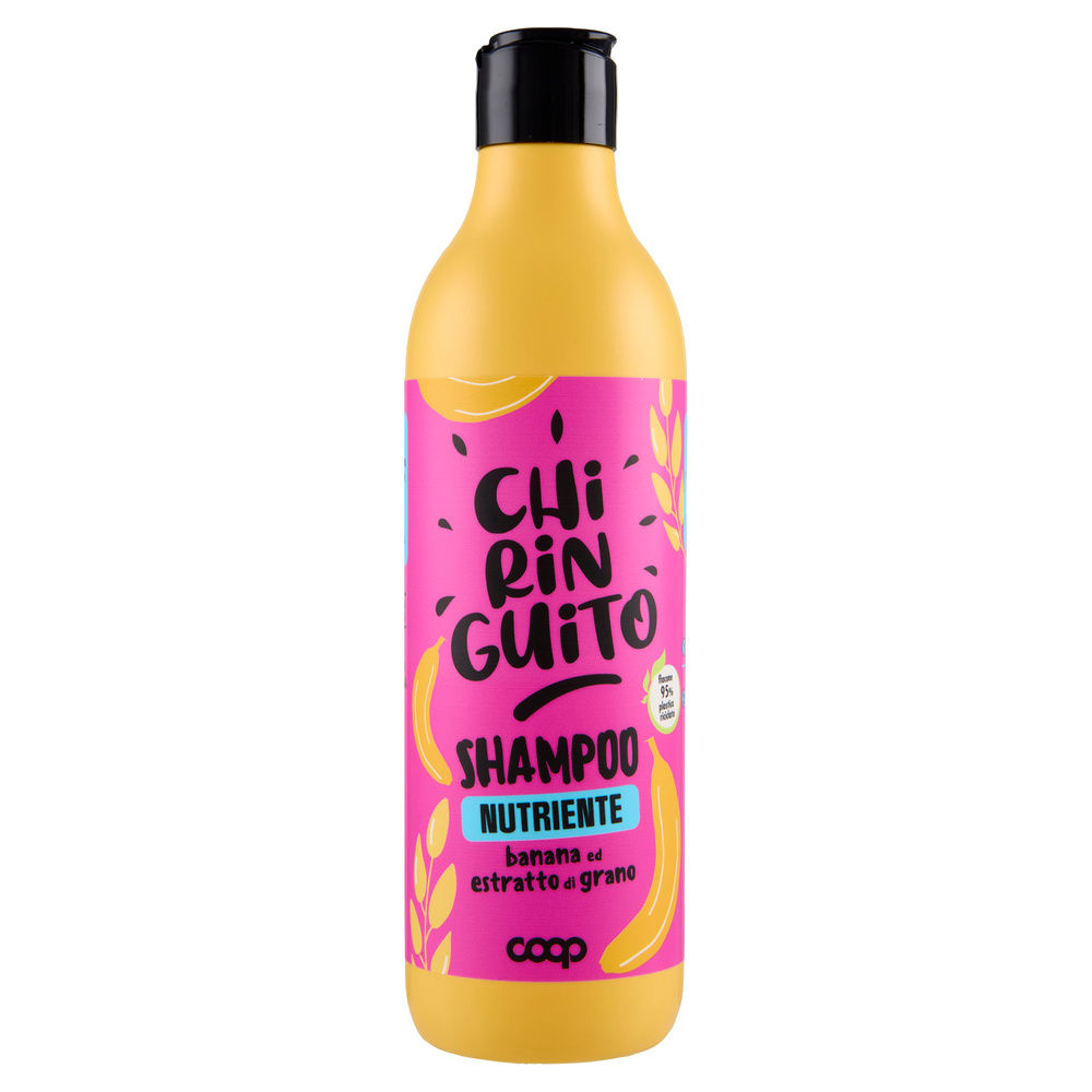 SHAMPOO NUTRIENTE BANANA ED ESTRATTO DI GRANO CHIRINGUITO COOP ML 300 - 9