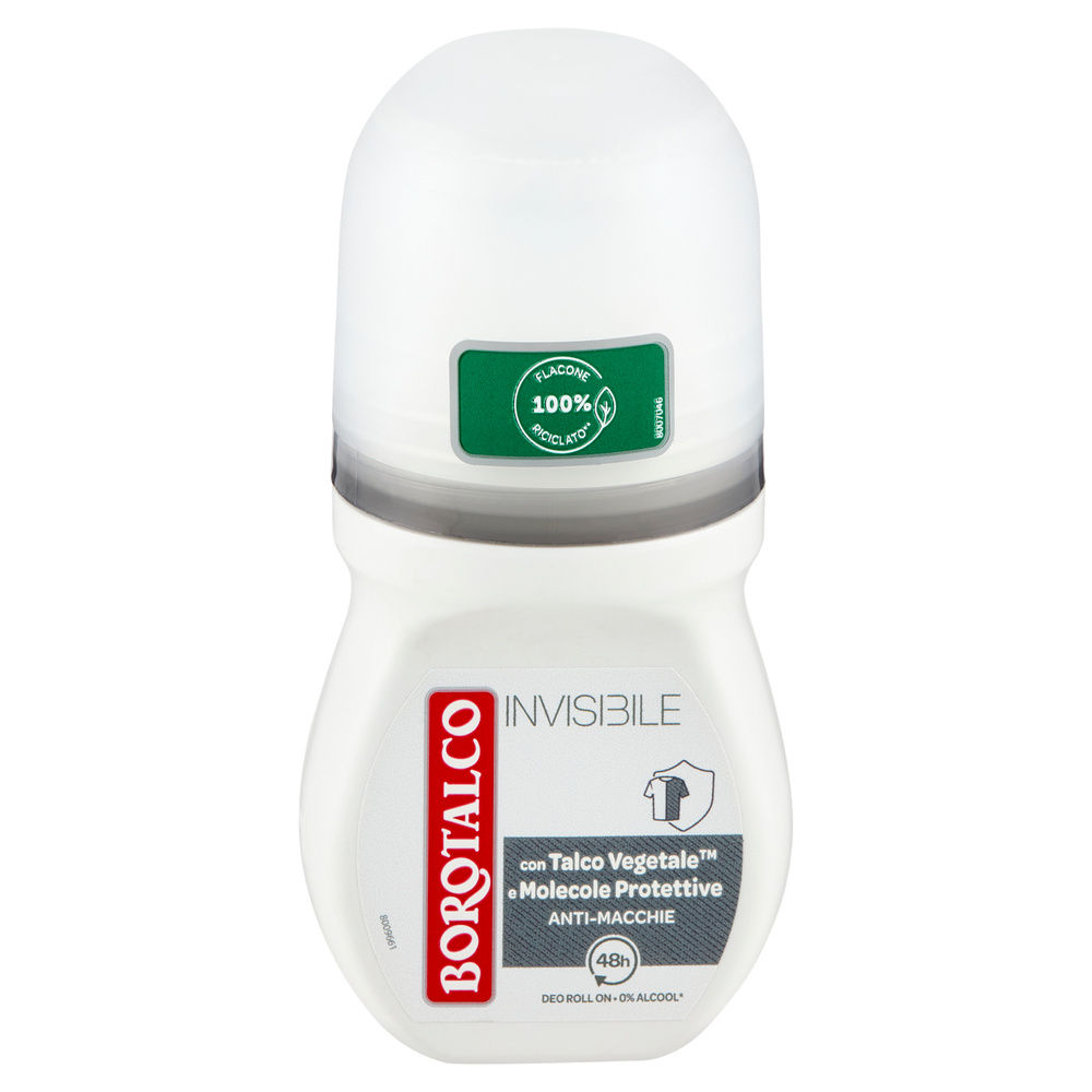 DEODORANTE ROLL-ON BOROTALCO INVISIBLE GRIGIO ML 50 - 3