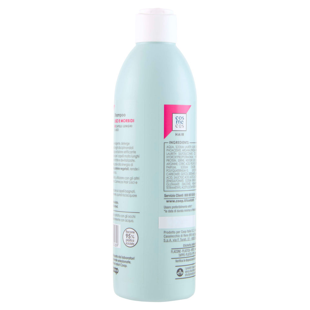SHAMPOO LISCI E MORBIDI COSMECOS HAIR COOP ML 300 - 12