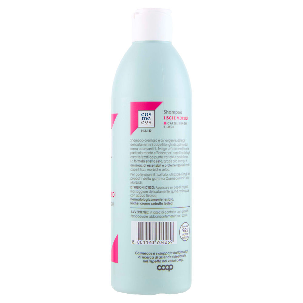SHAMPOO LISCI E MORBIDI COSMECOS HAIR COOP ML 300 - 13