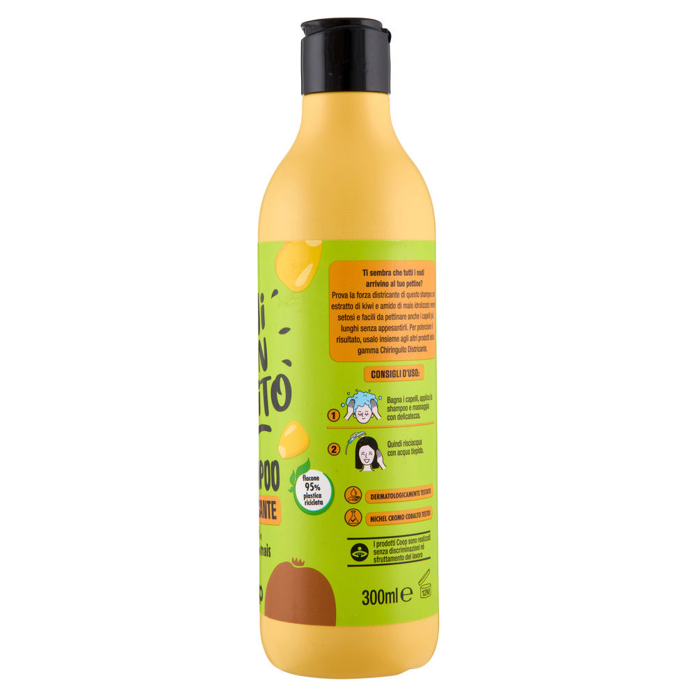 SHAMPOO DISTRICANTE KIWI E AMIDO DI MAIS CHIRINGUITO COOP ML 300 - 11