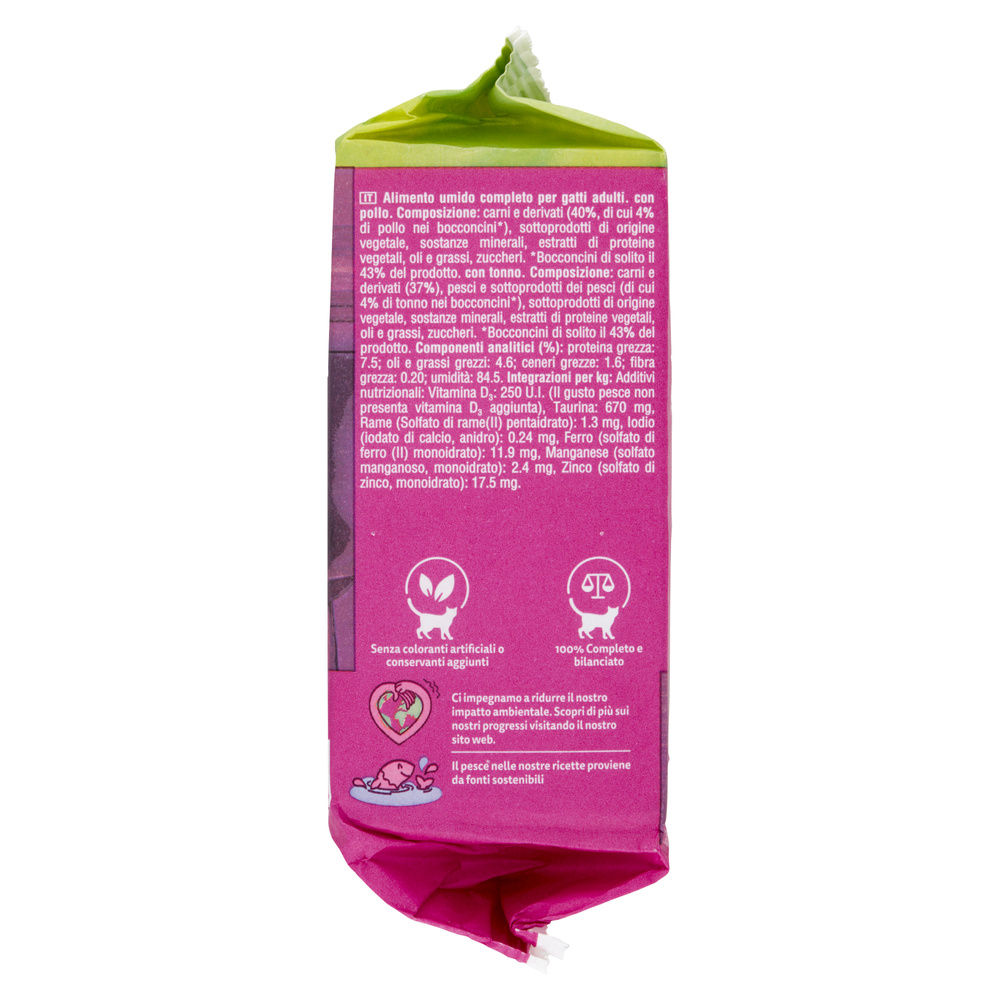 UMIDO GATTO WHISKAS PRANZETTI MARI E MONTI 1+ MULTIPACK G 50 X 6 - 5