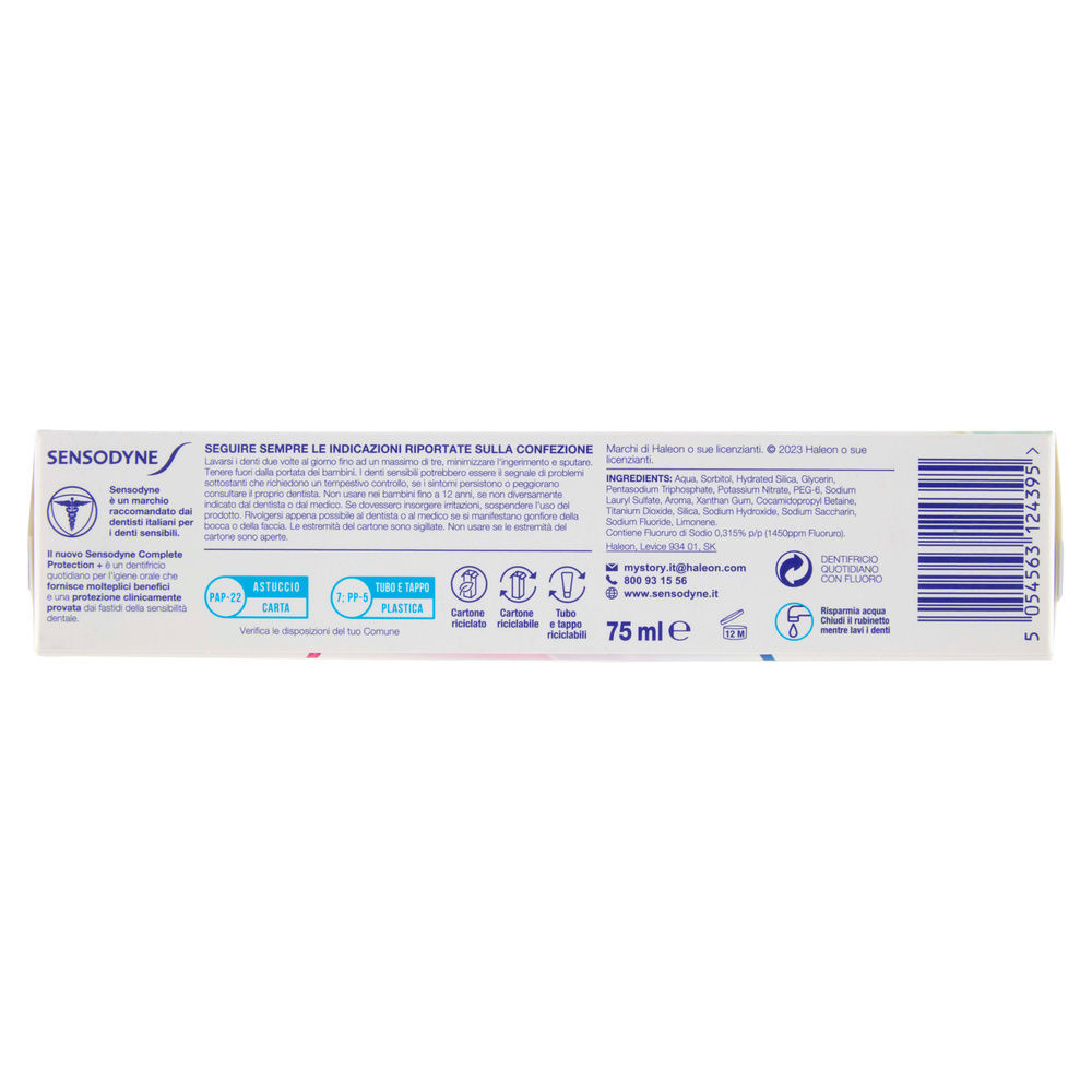 DENTIFRICIO SENSODYNE COMPLETE PROTECTION+ ML 75 - 7