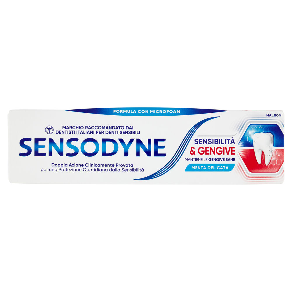 Dentifricio sensodyne sensibilita' e gengive nuova formula ml 75