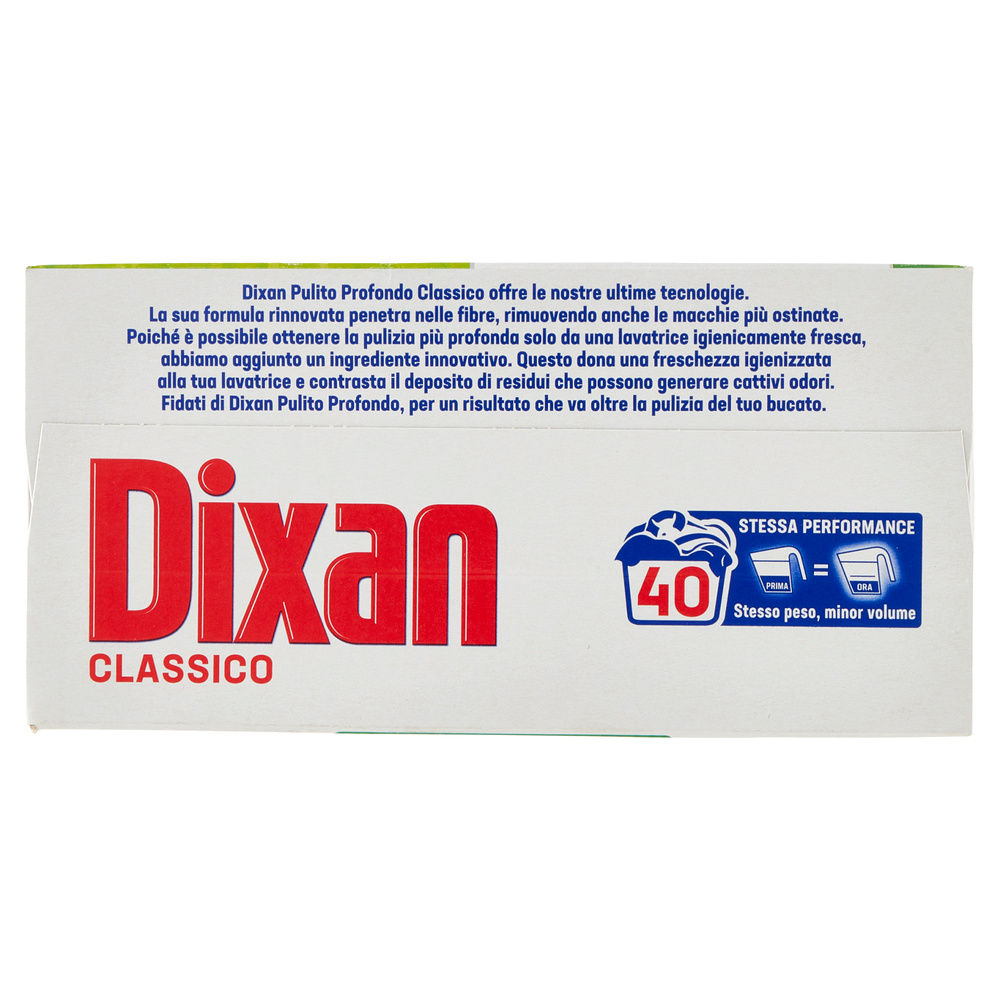 DETERSIVO LAVATRICE DIXAN POLVERE 40 MISURINI KG 2,20 - 3