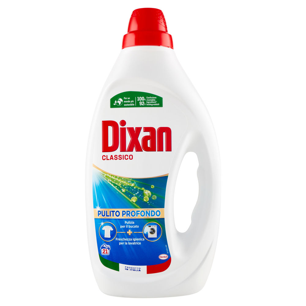 DETERSIVO LAVATRICE DIXAN LIQUIDO CLASSICO 21 LAVAGGI L 0,945 - 0