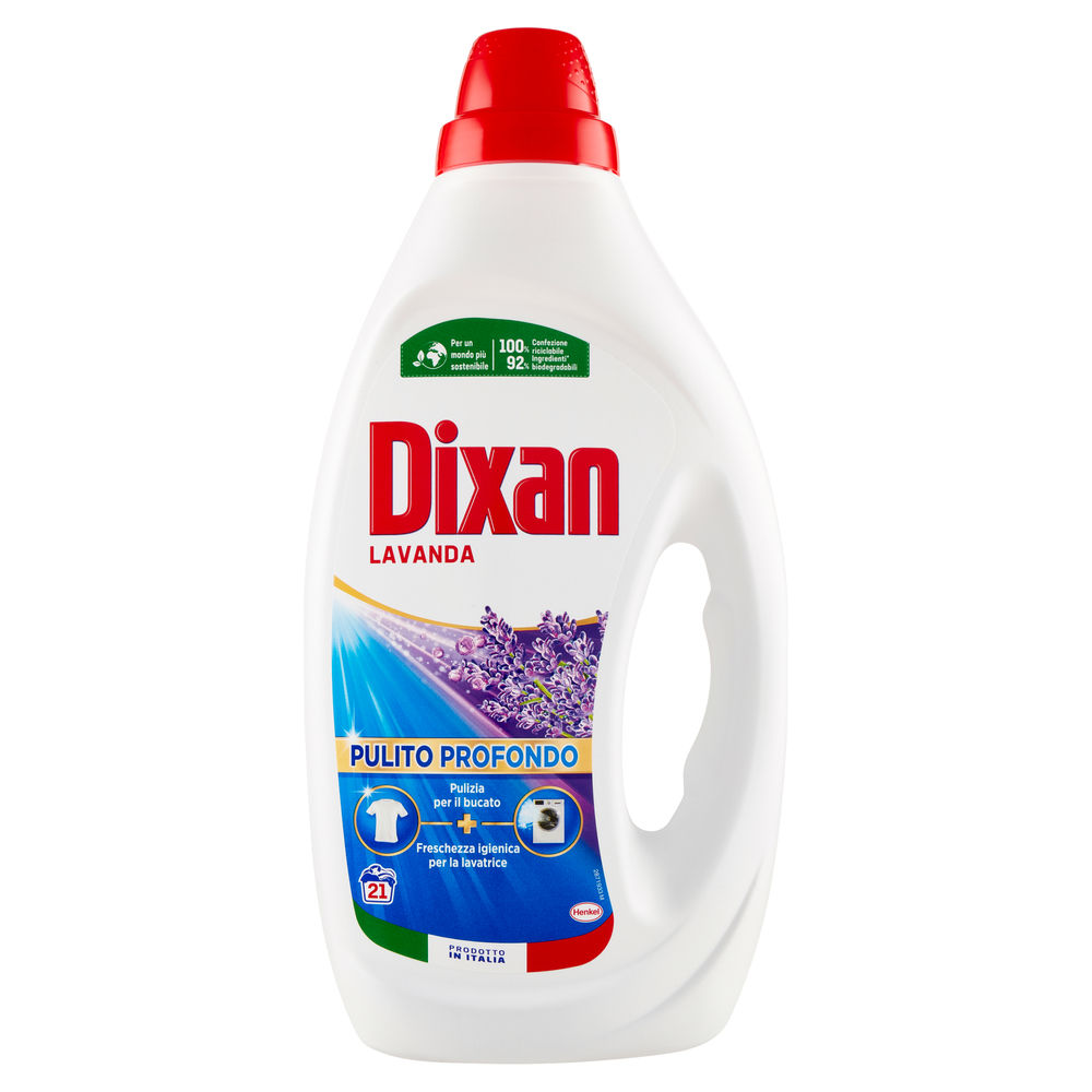 DETERSIVO LAVATRICE DIXAN LIQUIDO LAVANDA 21 LAVAGGI  L 0,945 - 0