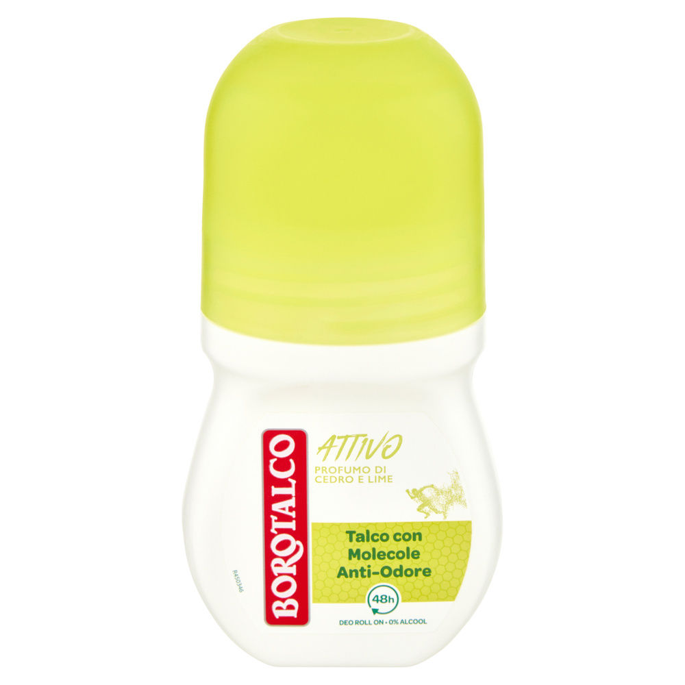 DEODORANTE ROLL-ON BOROTALCO ATTIVO GIALLO ML 50 - 3