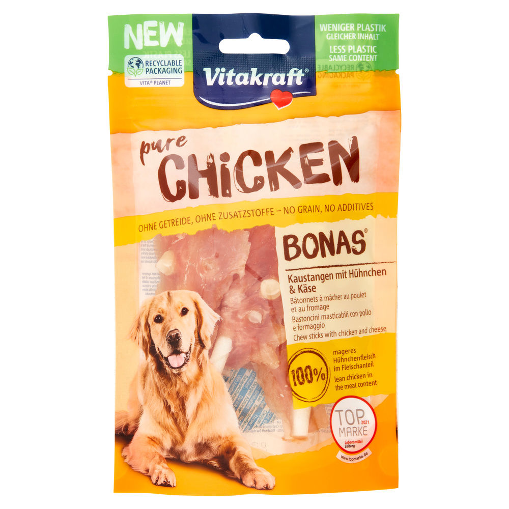 VITAKRAFT CHICKEN BONAS BASTONCINI POLLO E FORMAGGIO G80 - 2