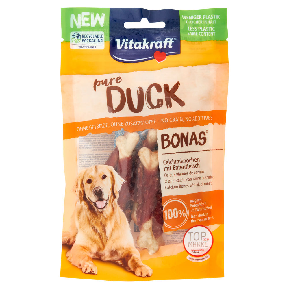 VITAKRAFT DUCK BONAS OSSI AL CALCIO CON ANATRA G80 - 0