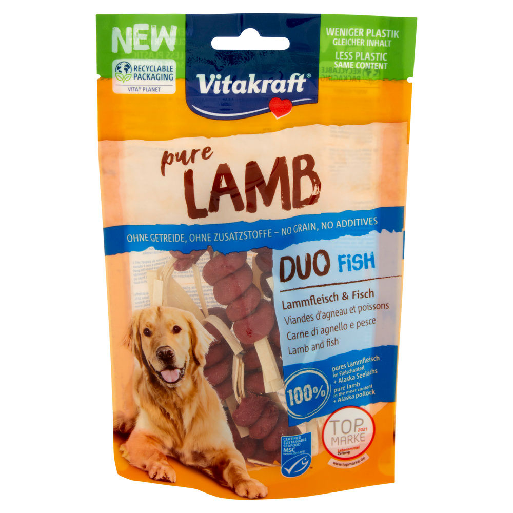 VITAKRAFT LAMB DUO CARNE DI AGNELLO E PESCE G80 - 2