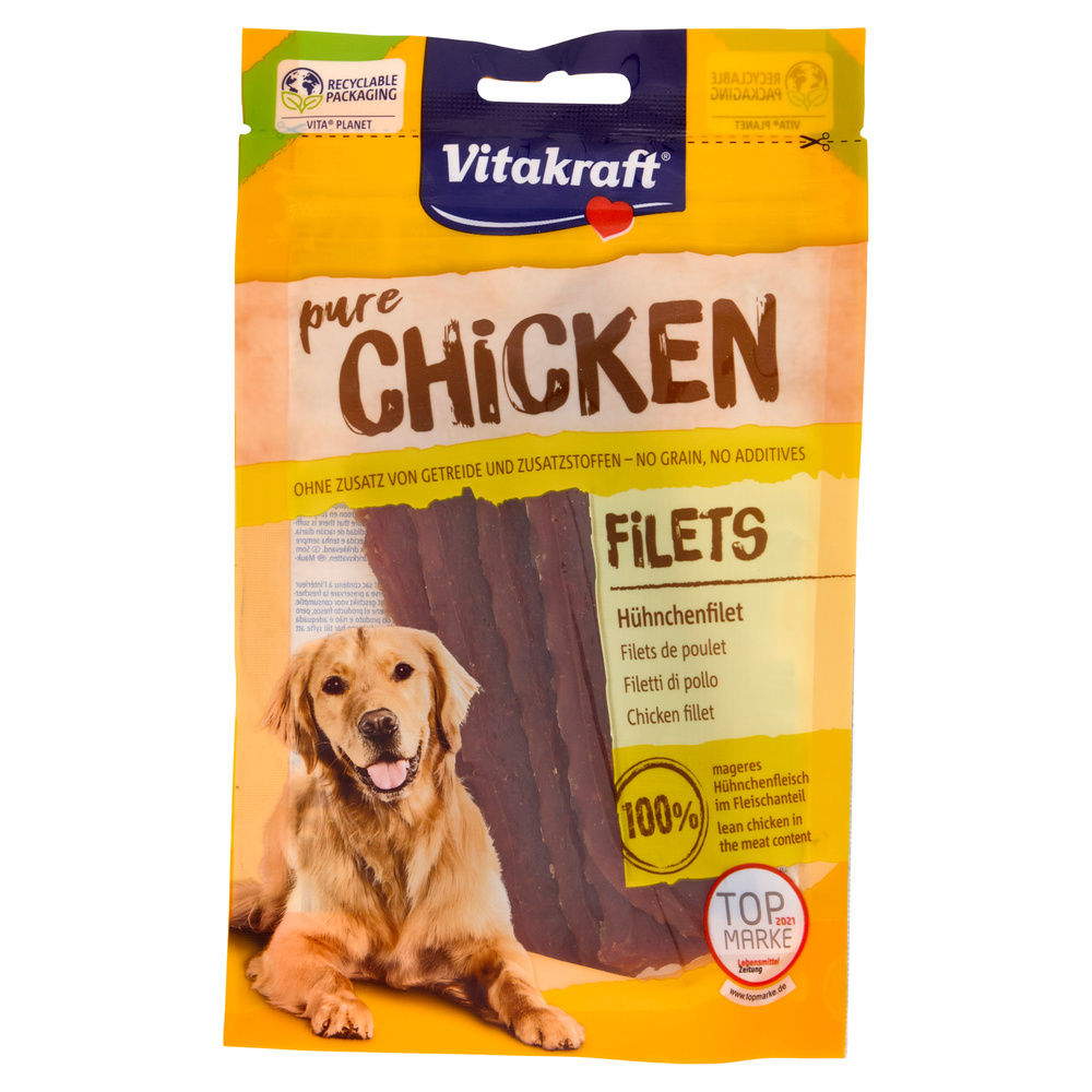 VITAKRAFT CHICKEN FILETS - FILETTI DI POLLO G80 - 6