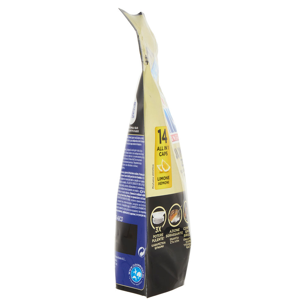 DETERSIVO LAVASTOVIGLIE FINISH TABS ULTIMATE PLUS  LEMON PZ 14 G 170,8 - 6