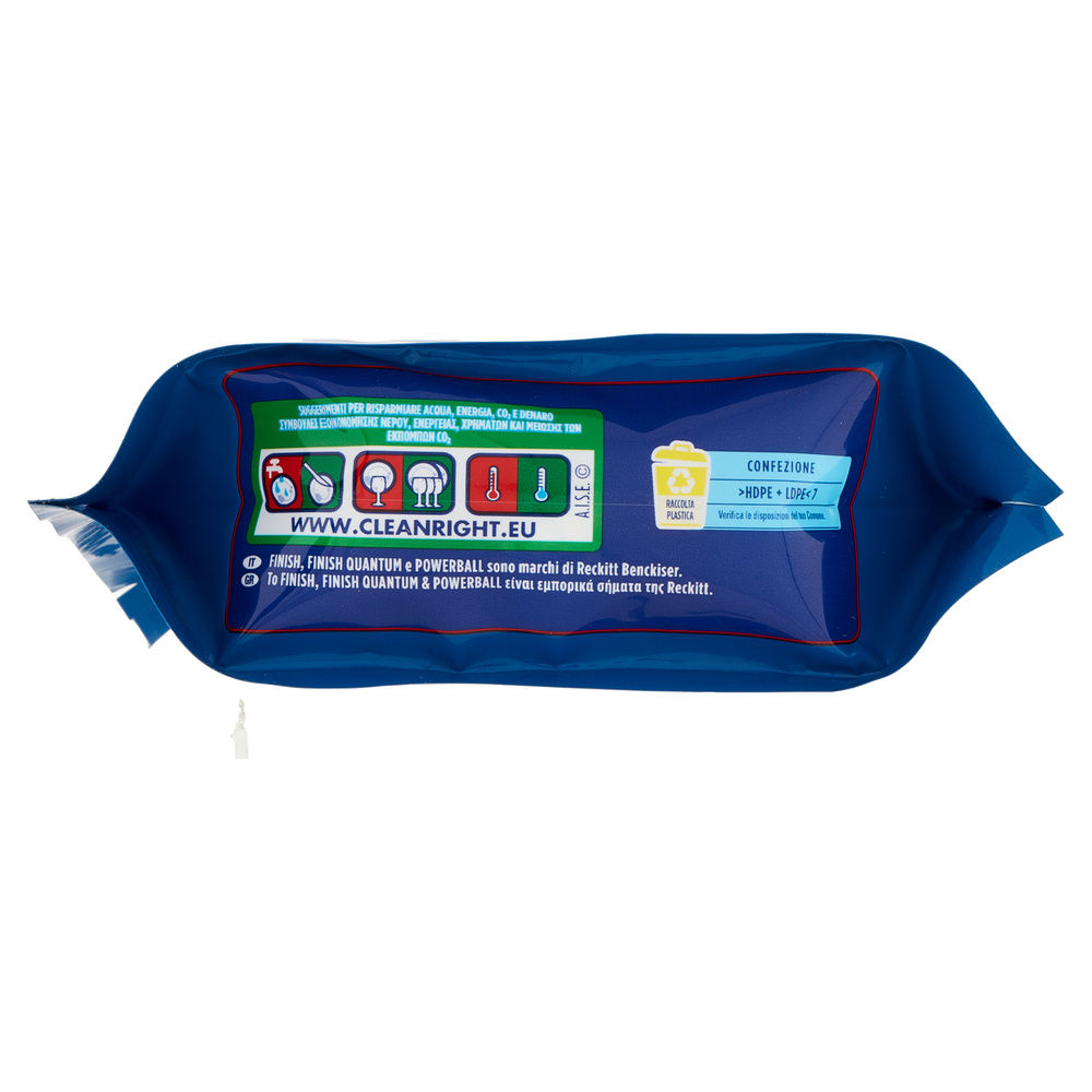 DETERSIVO LAVASTOVIGLIE FINISH TABS QUANTUM LEMON PZ 27 G 280,8 - 2