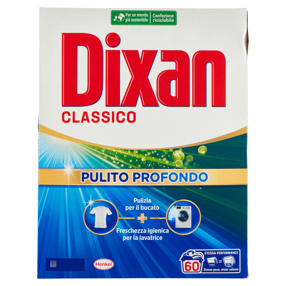 DETERSIVO LAVATRICE DIXAN POLVERE 60 MISURINI KG 3.30 - 0