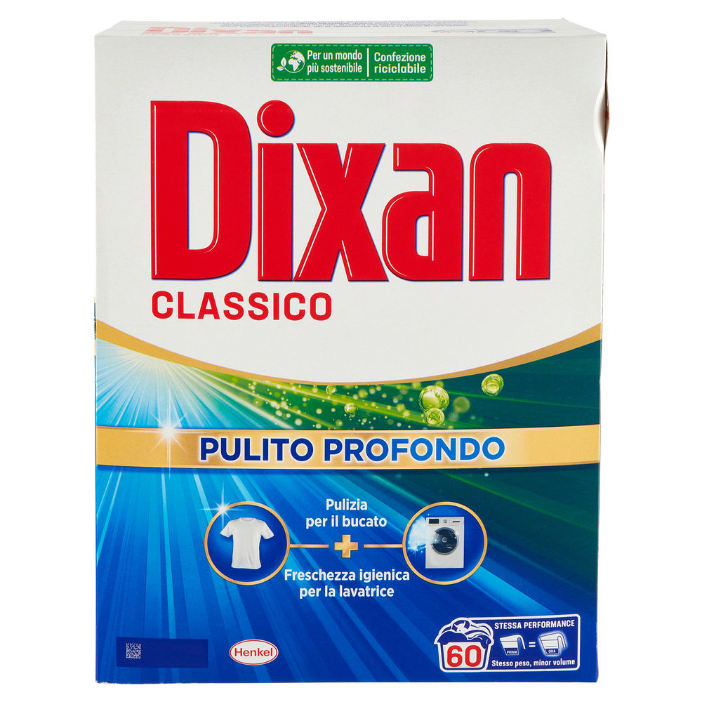 DETERSIVO LAVATRICE DIXAN POLVERE 60 MISURINI KG 3.30 - 6