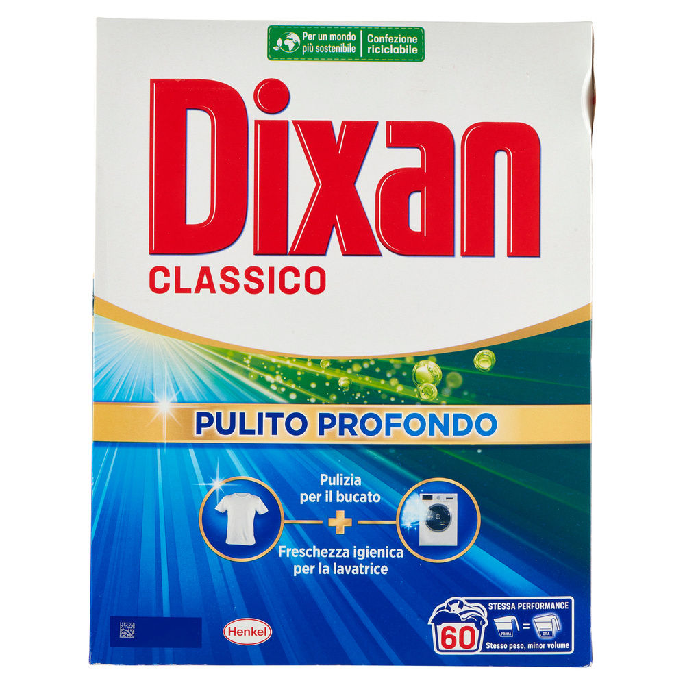DETERSIVO LAVATRICE DIXAN POLVERE 60 MISURINI KG 3.30 - 7