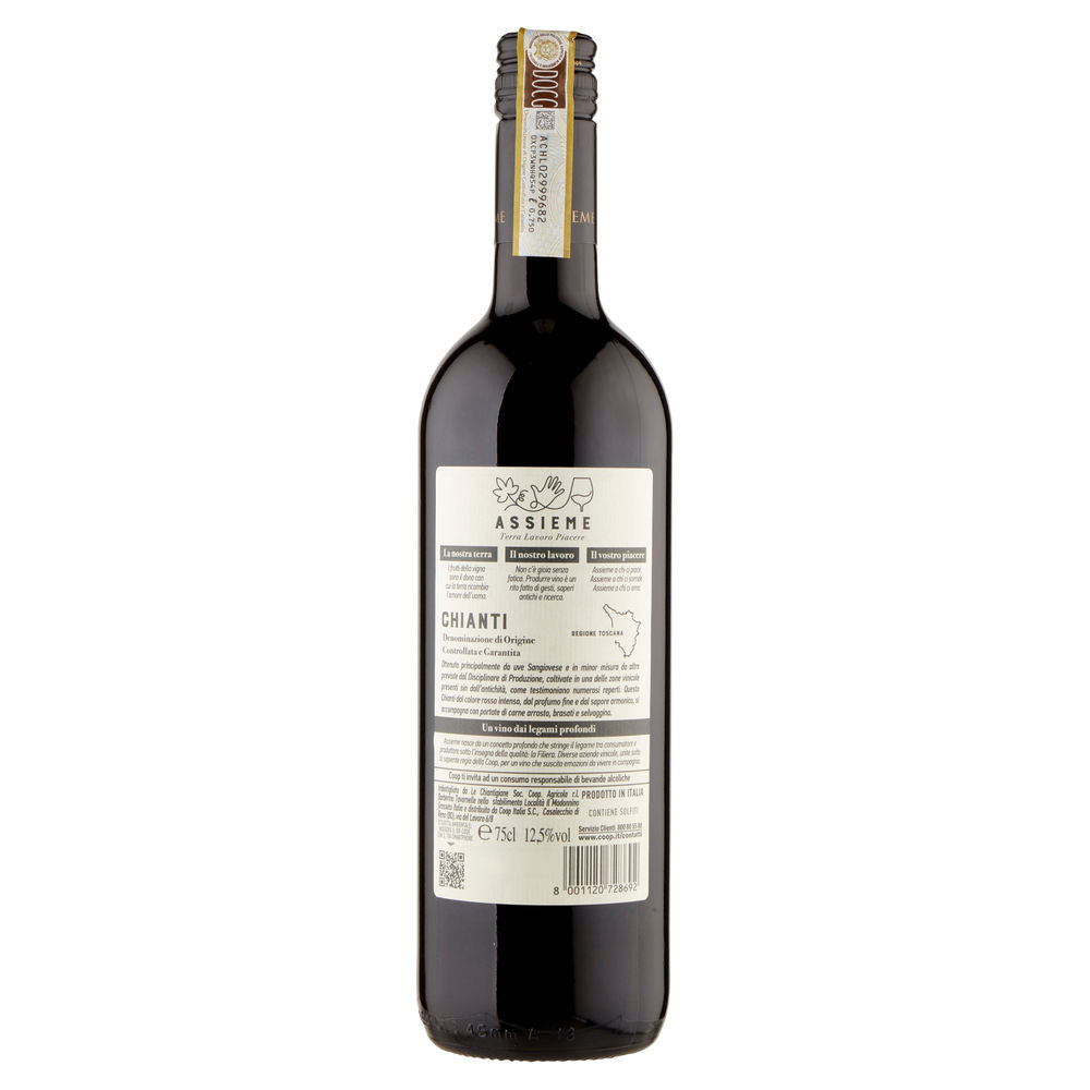 CHIANTI DOCG ASSIEME COOP ML 750 - 1