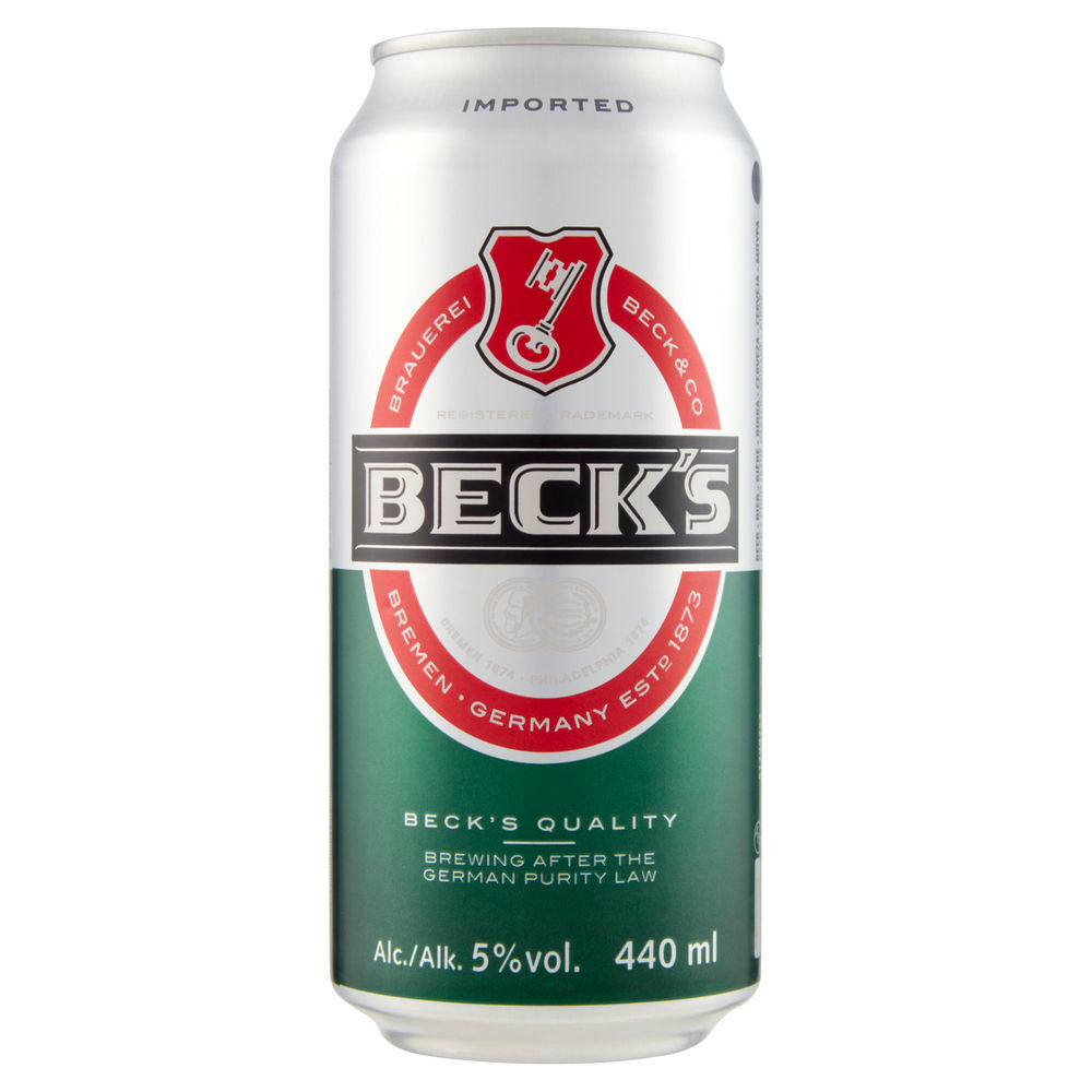 BIRRA BECK'S 5 GRADI LATTINA ML 440 - 0