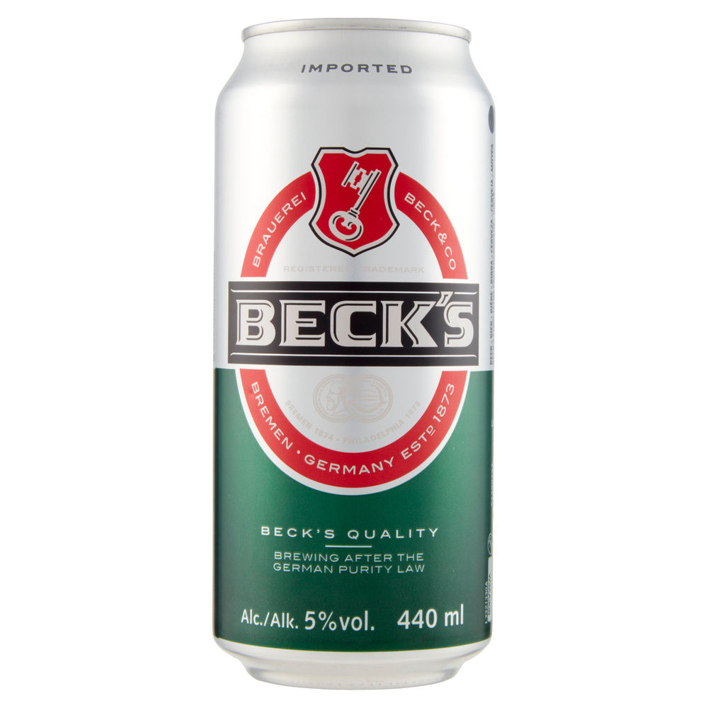 BIRRA BECK'S 5 GRADI LATTINA ML 440 - 5