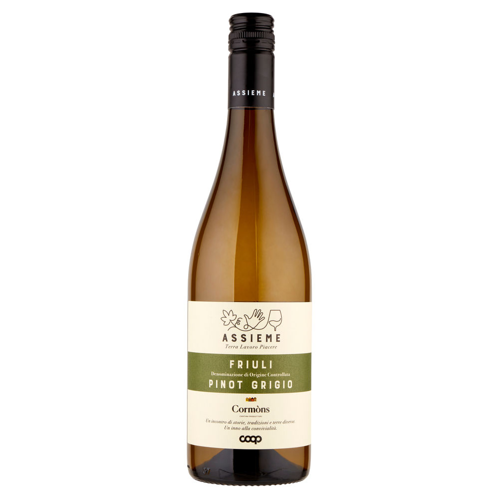 PINOT GRIGIO FRIULI DOC ASSIEME COOP ML 750 - 2