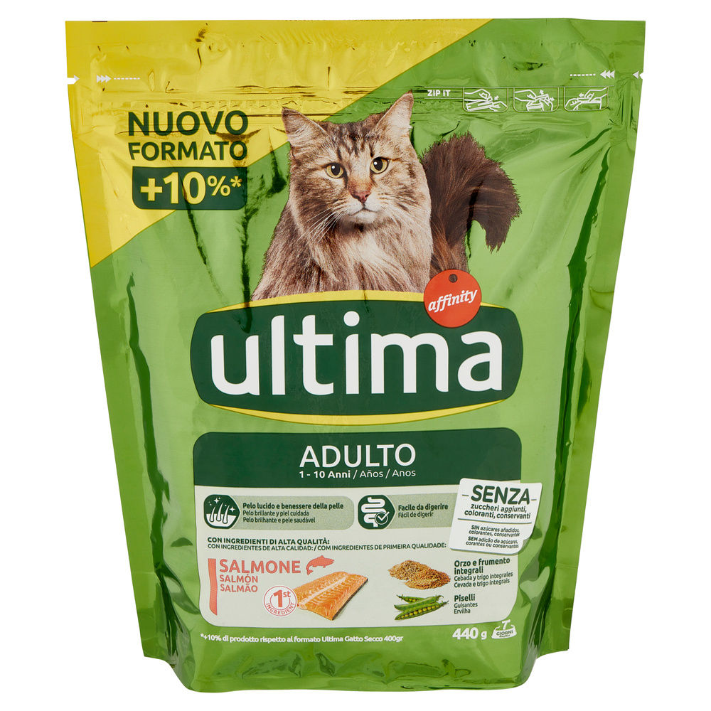 SECCO GATTO ULTIMA SALMONE G 440 - 7