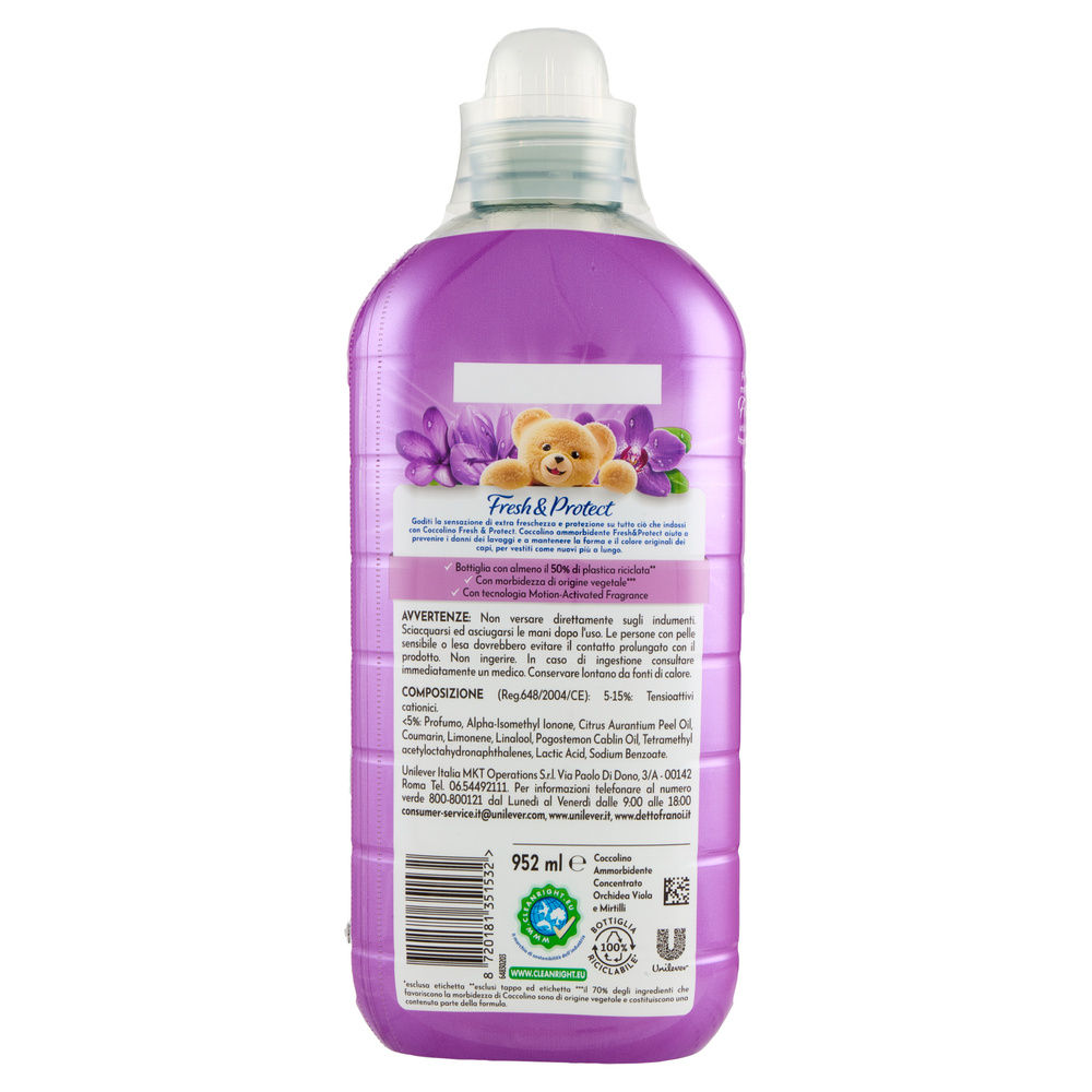 AMMORBIDENTE CONCENTRATO COCCOLINO ORCHIDEA VIOLA E MIRTILLI 41 LAVAGGI ML 952 - 1