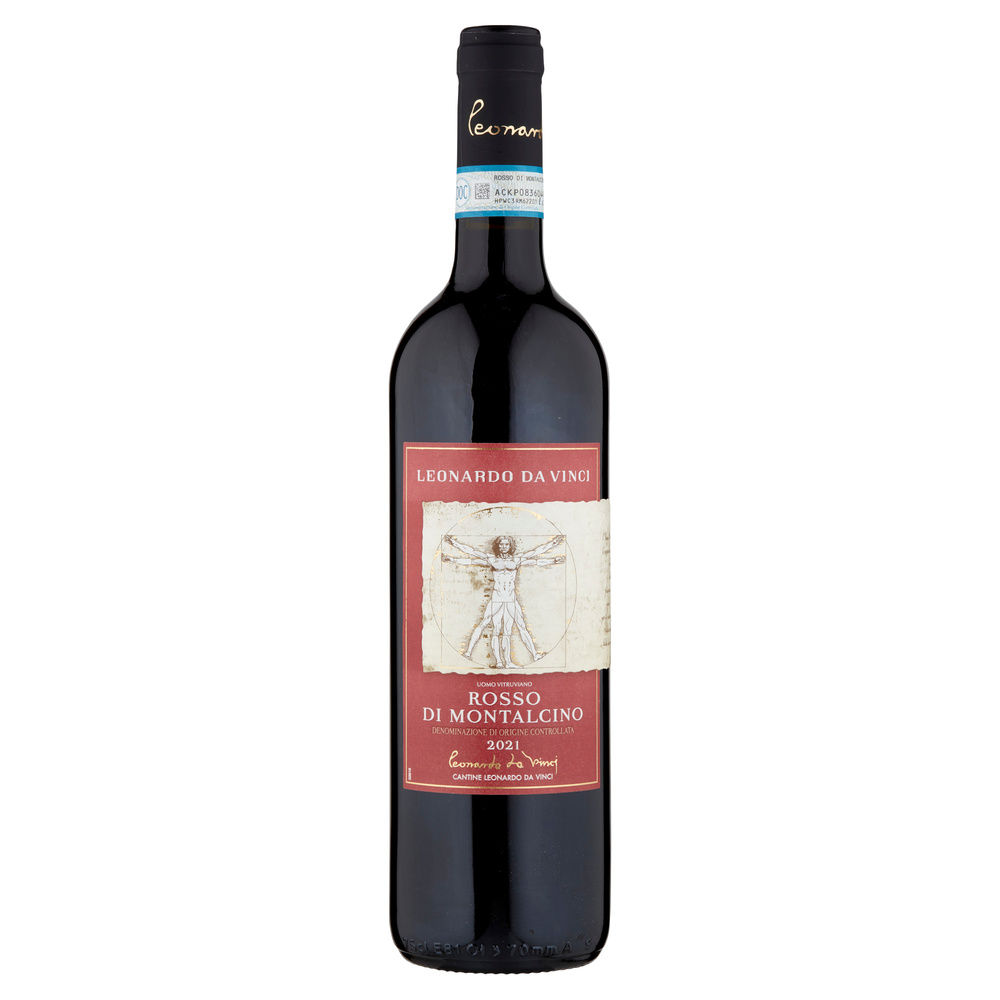 ROSSO DI MONTALCINO DOC LEONARDO DA VINCI ML 750 - 6