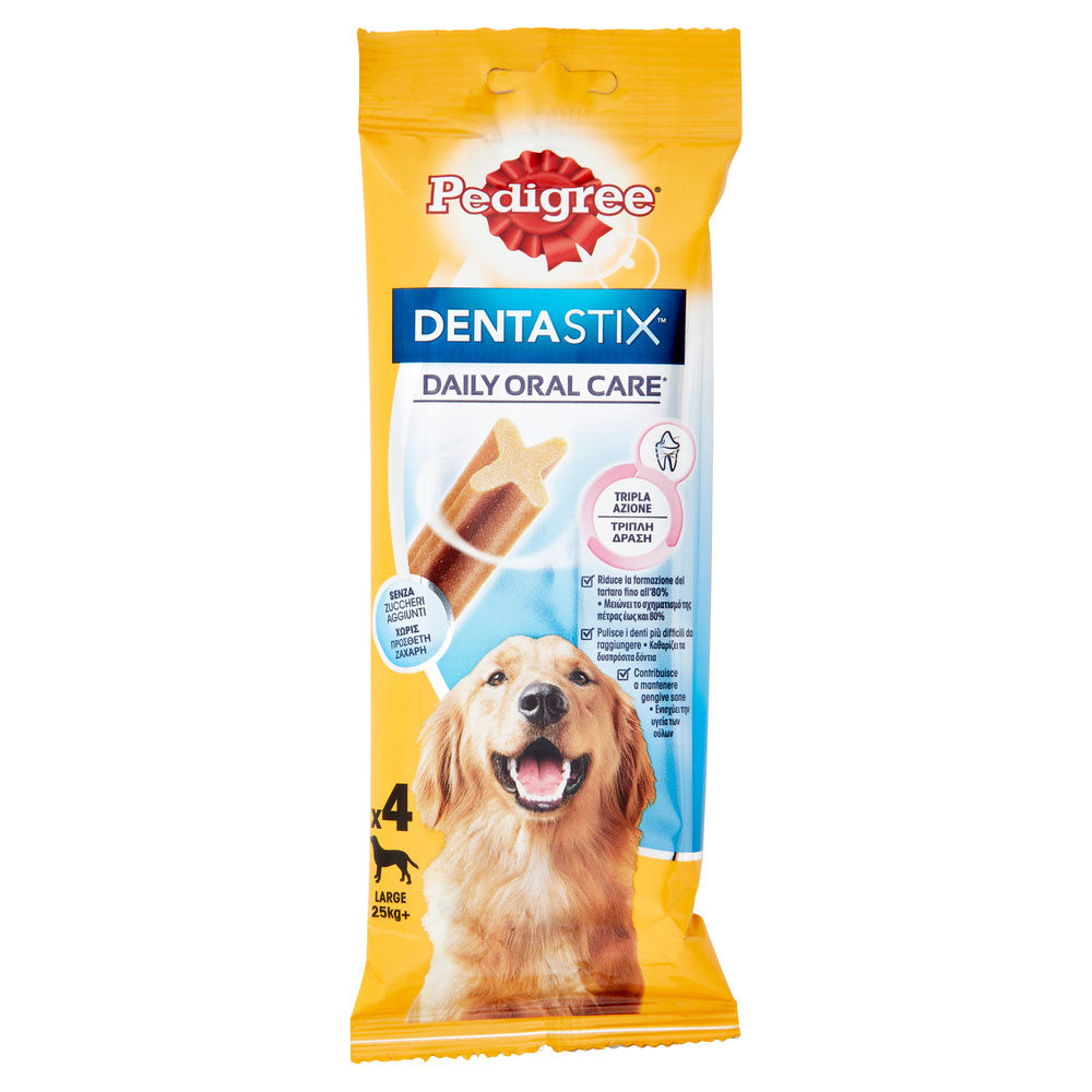 SNACK CANE PEDIGREE DENTASTIX DAILY ORAL CARE LARGE PZ 4 G 154 - 2