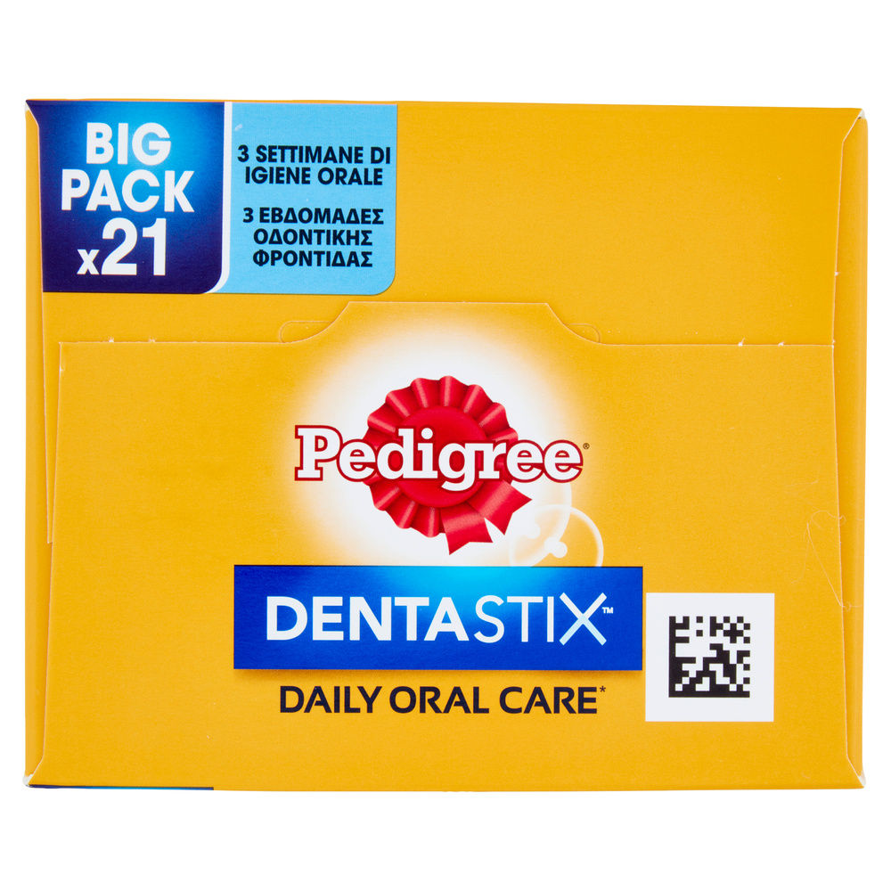 SNACK CANE PEDIGREE DENTASTIX DAILY ORAL CARE LARGE SCATOLA PZ 21 X G 810 - 6