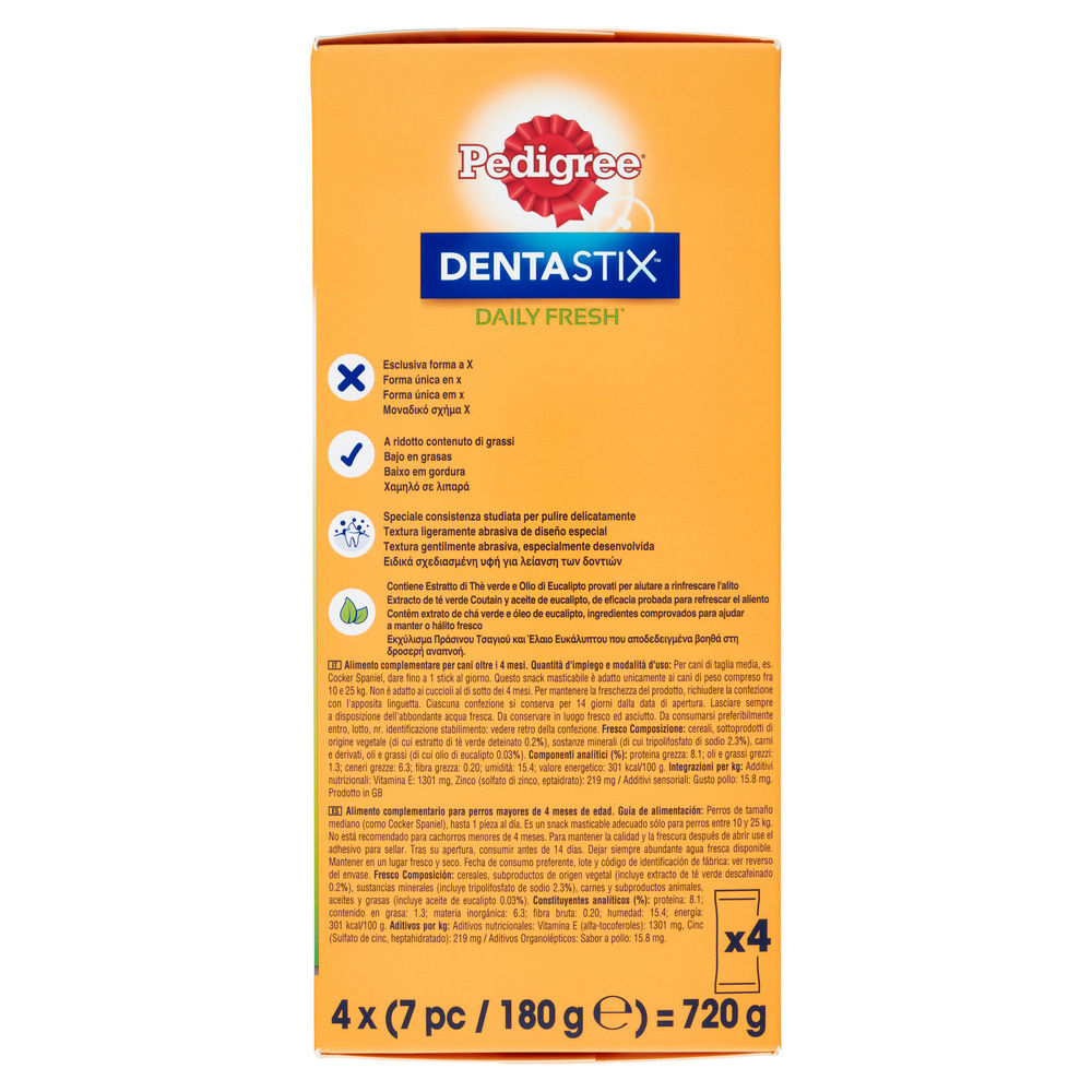 DENTASTIX DAILY FRESH MEDIUM SCATOLA PZ 28 G 720 - 2