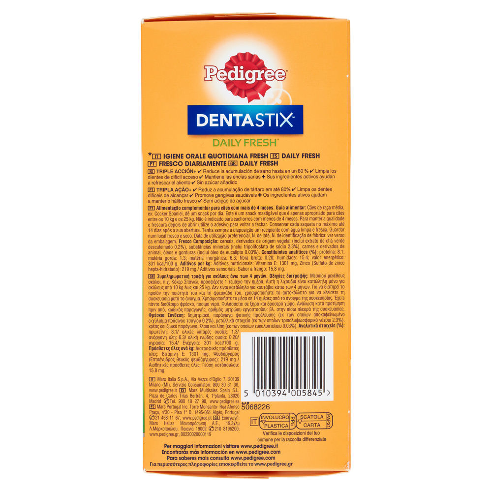 DENTASTIX DAILY FRESH MEDIUM SCATOLA PZ 28 G 720 - 6