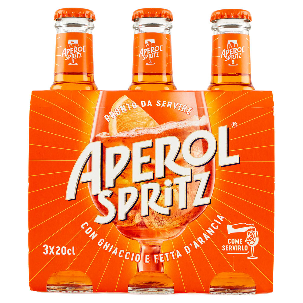 APEROL SPRITZ CLUSTER ML 200 X 3 - 3