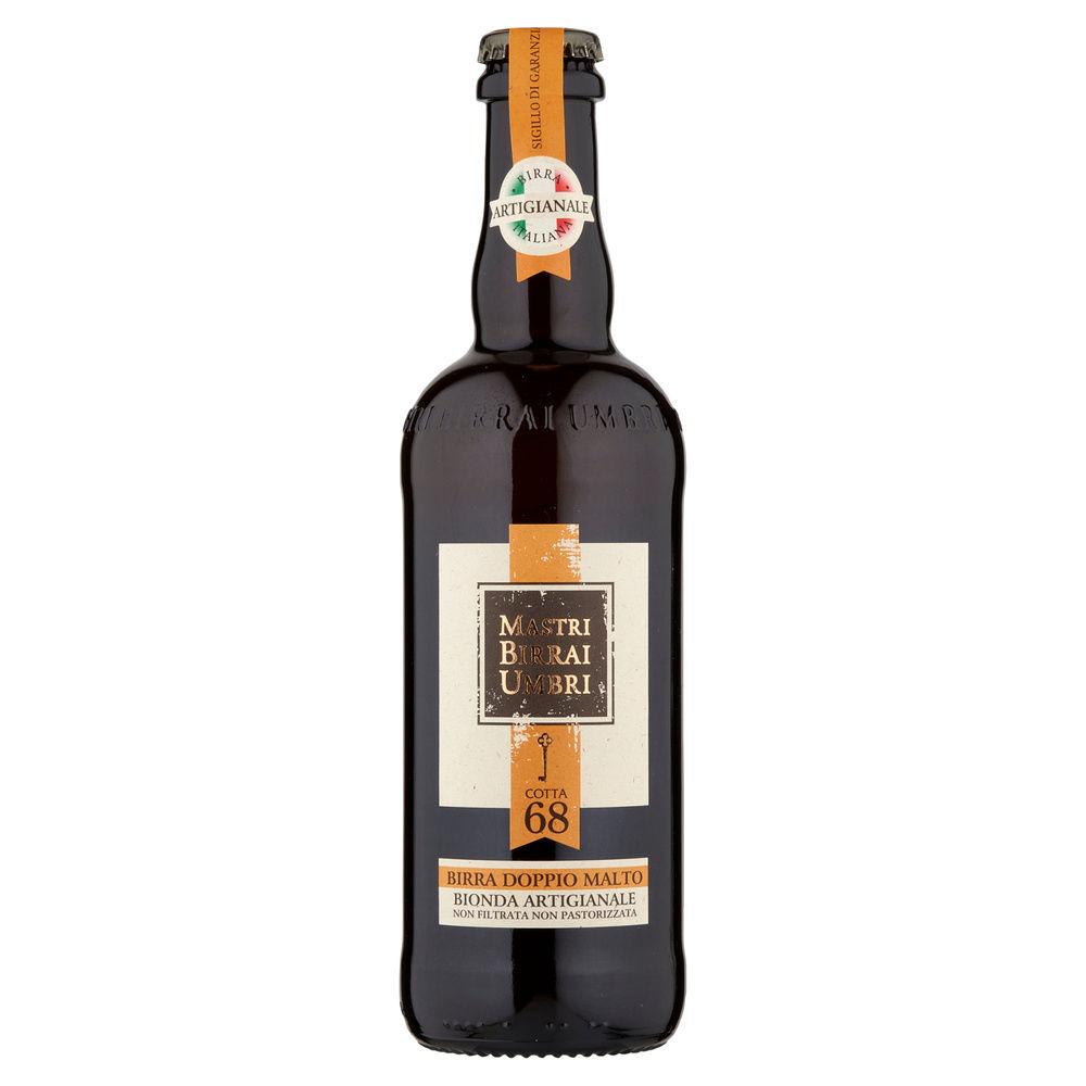 BIRRA DOPPIO MALTO BIONDA - COTTA 68 MASTRI BIRRAI UMBRI ML500 - 4