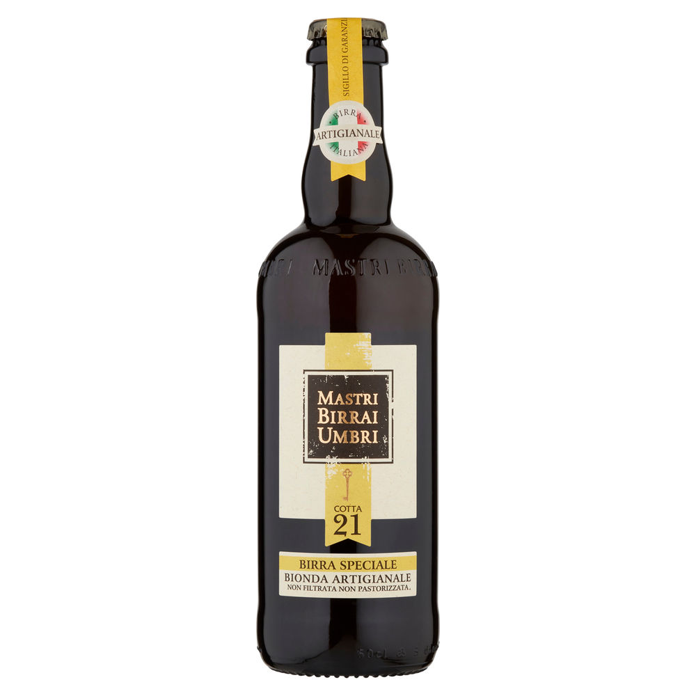 BIRRA SPECIALE BIONDA ARTIGIANALE - COTTA 21 MASTRI BIRRAI UMBRI ML500 - 0